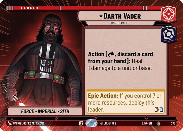 Darth Vader - Unstoppable (Hyperspace) - A Lawless Time - Star