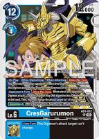 CresGarurumon - Advanced Booster Digimon Generation - Digimon Card