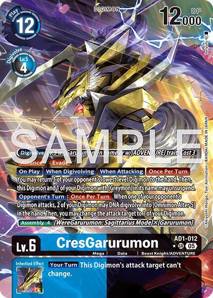 CresGarurumon