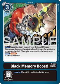 Black Memory Boost! (Reprint)