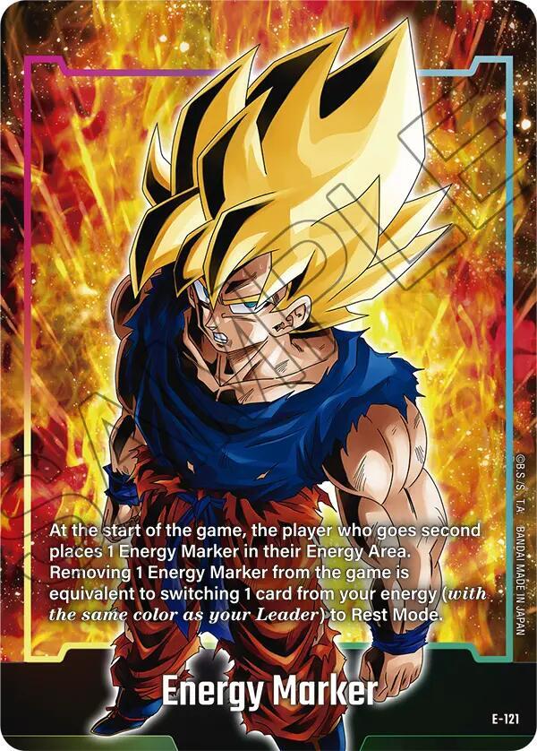 Energy Marker (E-121) - Fusion World Energy Markers - Dragon Ball