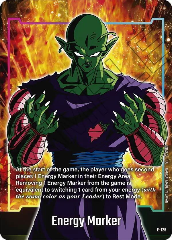 Energy Marker (E-125) - Fusion World Energy Markers - Dragon Ball
