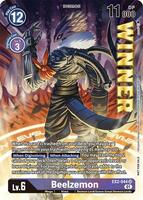 are digimon cards worth money Digimon Card Game Official Card Sleeve Beelzemon [ST-14] main image 0