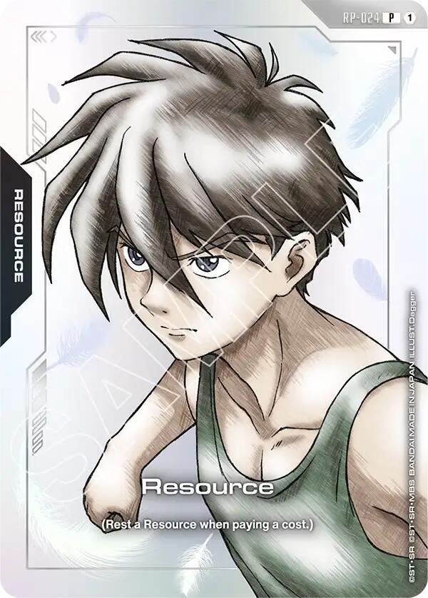 Resource (RP-024) (Premium Accessory Set - Mobile Suit Gundam Wing