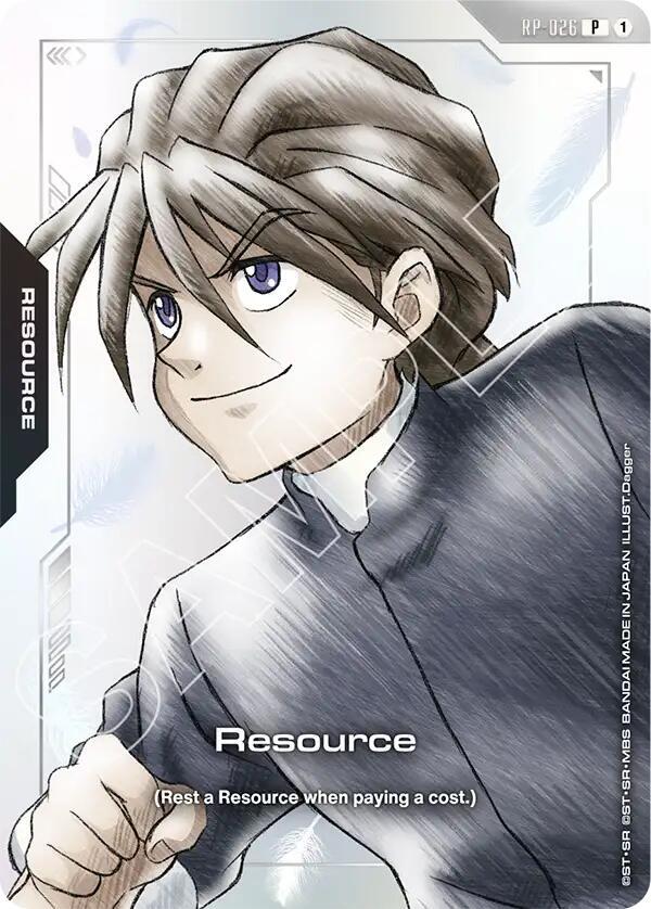 Resource (RP-026) (Premium Accessory Set - Mobile Suit Gundam Wing