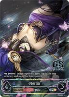 シャドウバース　リアルプロモーションカード　マーリン（英語版） Merlin (Evolved) - Shadowverse: Evolve Promo Cards - Shadowverse