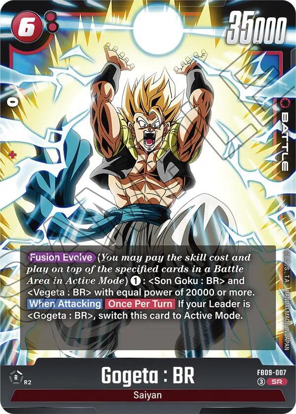 アルティメットバトルJP Gogeta: BR #FB09-007 Gogeta : BR - FB09-007 - Dual Evolution - Dragon Ball Super