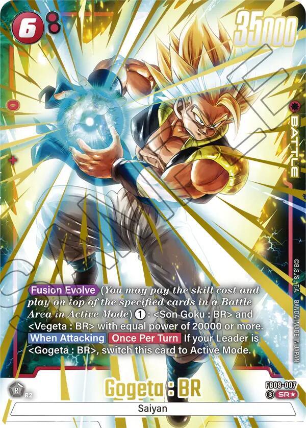 Gogeta : BR - FB09-007 (Alternate Art) - Dual Evolution - Dragon