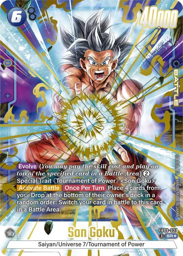 Son Goku - FB09-037 (Alternate Art) - Dual Evolution - Dragon Ball