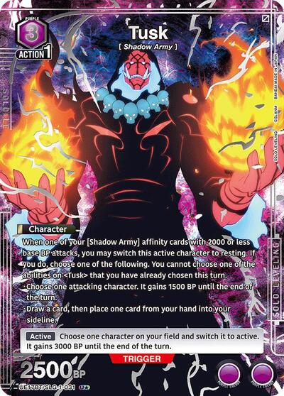Tusk (U*) card
