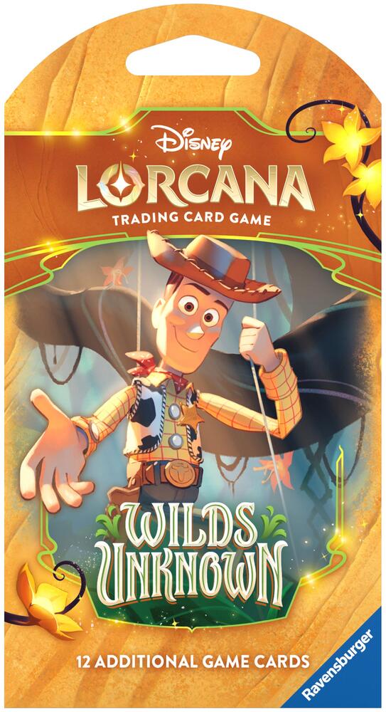 Disney Lorcana: Wilds Unknown Sleeved Booster Pack - Wilds Unknown
