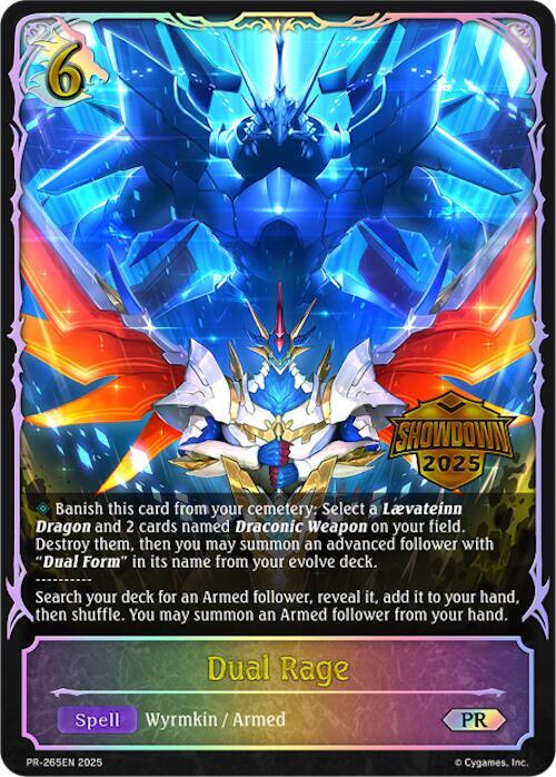 Dual Rage - Shadowverse: Evolve Promo Cards - Shadowverse: Evolve