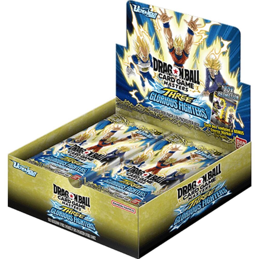 ドラゴンボールZ パワーアップカード 3000 Three Glorious Fighters Booster Box - Three Glorious Fighters