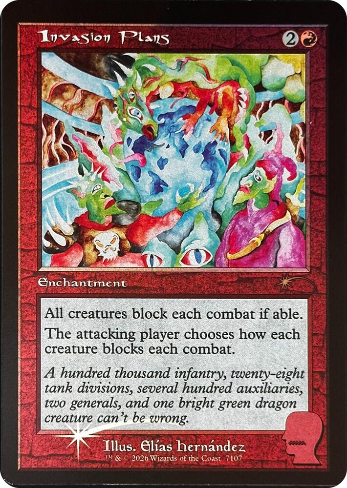 Invasion Plans - Secret Lair Drop Series - Magic: The Gathering