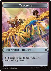Treasure // Ninja Double-Sided Token