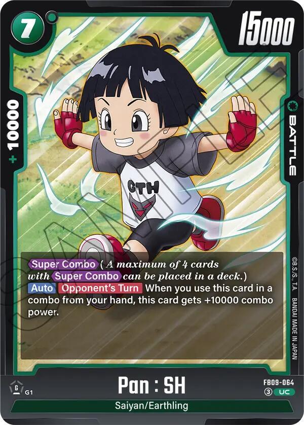 Pan : SH - FB09-064 - Dual Evolution - Dragon Ball Super: Fusion