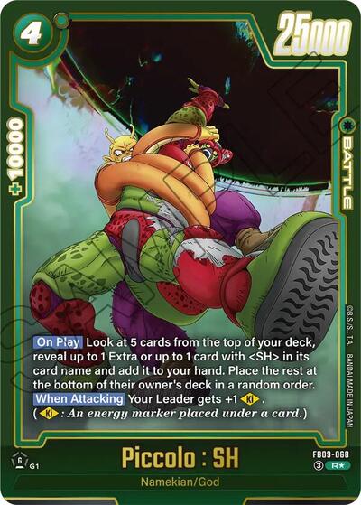 Piccolo : SH - FB09-068 (Alternate Art) card