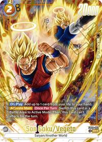 Son Goku Vegeta Alternate Art