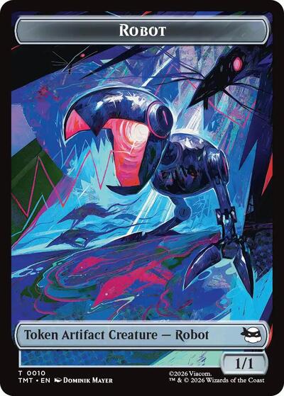 Robot Mutagen Double Sided Token