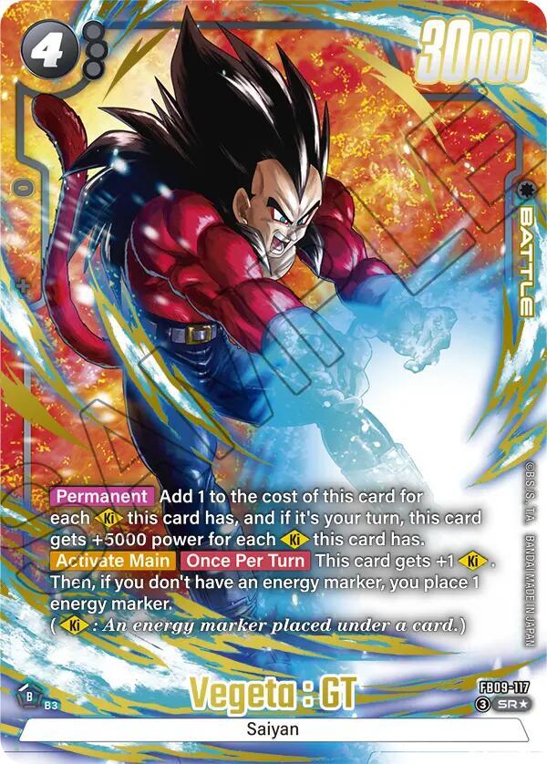 Vegeta : GT - FB09-117 (Alternate Art) - Dual Evolution - Dragon