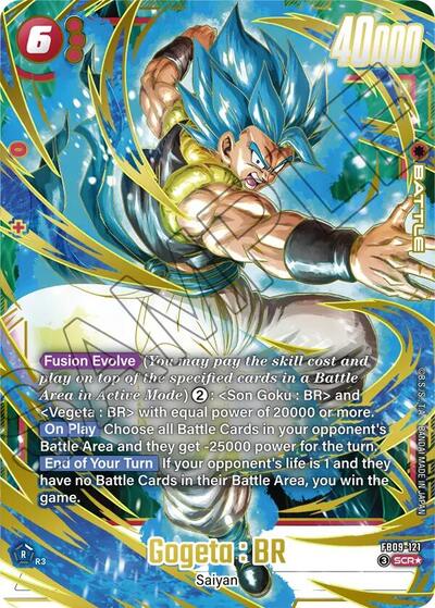 Gogeta : BR - FB09-121 (Alternate Art) card