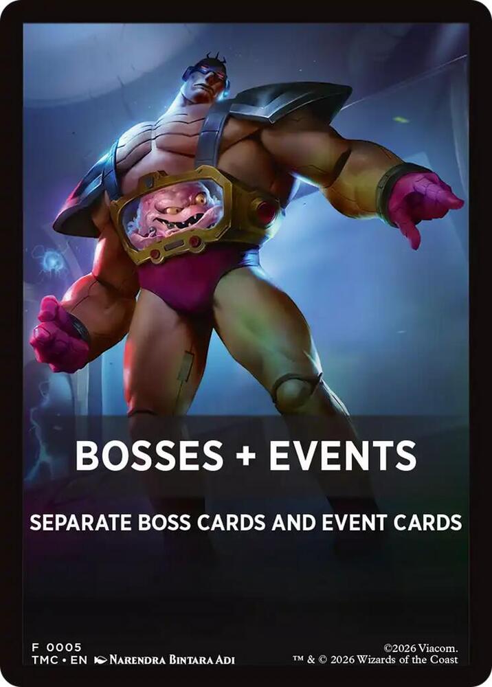 Bosses + Events - Commander: Teenage Mutant Ninja Turtles - Magic