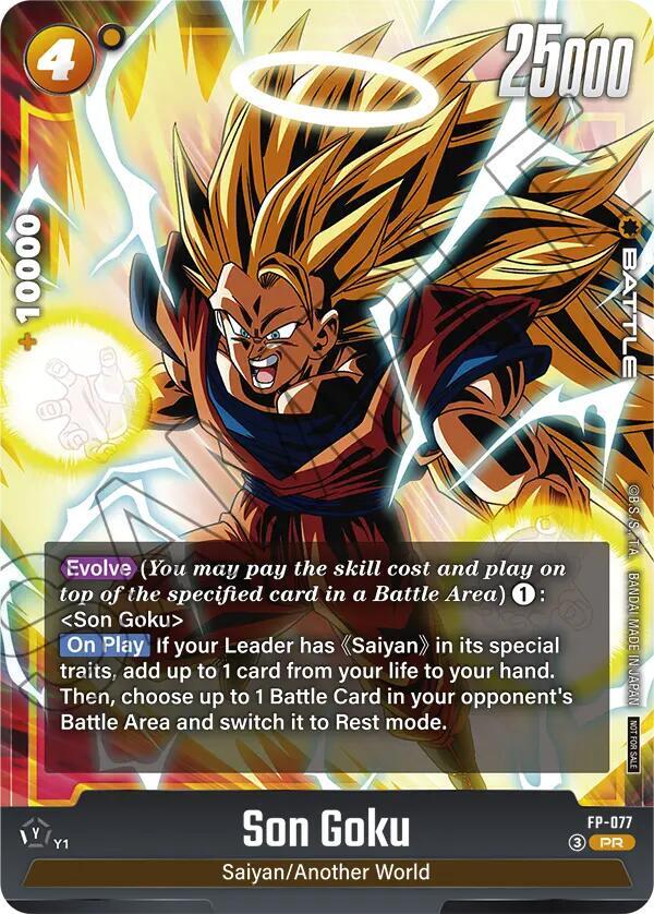 Son Goku - FP-077 - Fusion World Promotion Cards and Packs