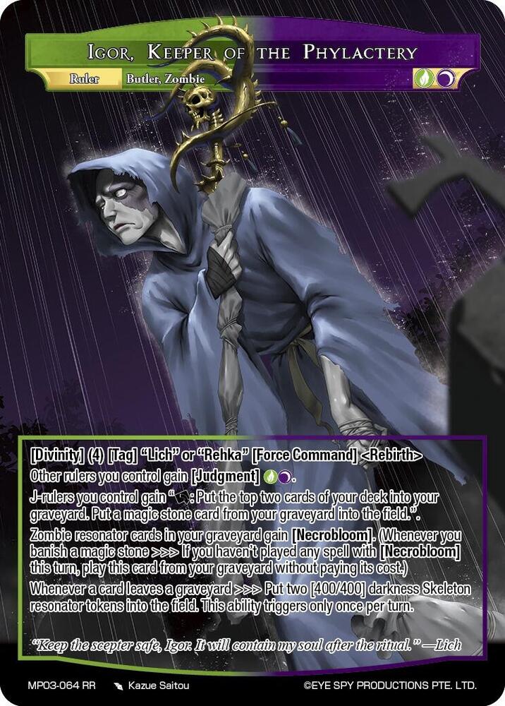 Igor, Keeper of the Phylactery