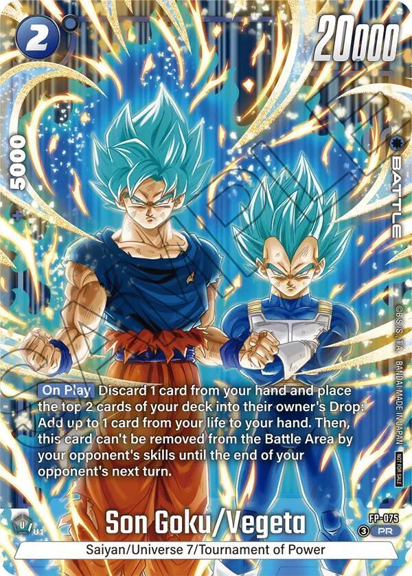 Son Goku/Vegeta (2nd Anniversary Pack) - Fusion World Promotion