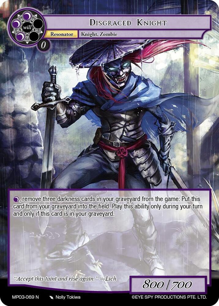 Disgraced Knight