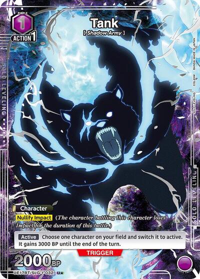 Tank (U*) card