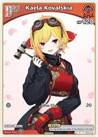 ホロライブ カードダス カエラ・コヴァルスキア promo card Kaela Kovalskia (P) (hBP04-039) - hololive OFFICIAL CARD GAME