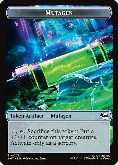 Mutagen Food Double Sided Token