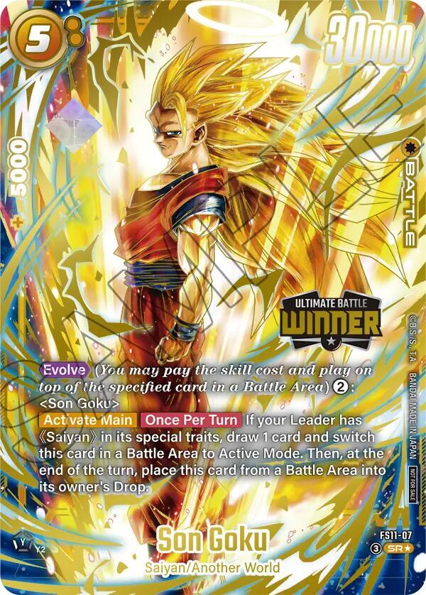 Son Goku - FS11-07 (Ultimate Battle 2026 Vol.1 Winner