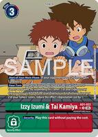 Matt Ishida & T.K. Takaishi (Alternate Art) - Advanced Booster
