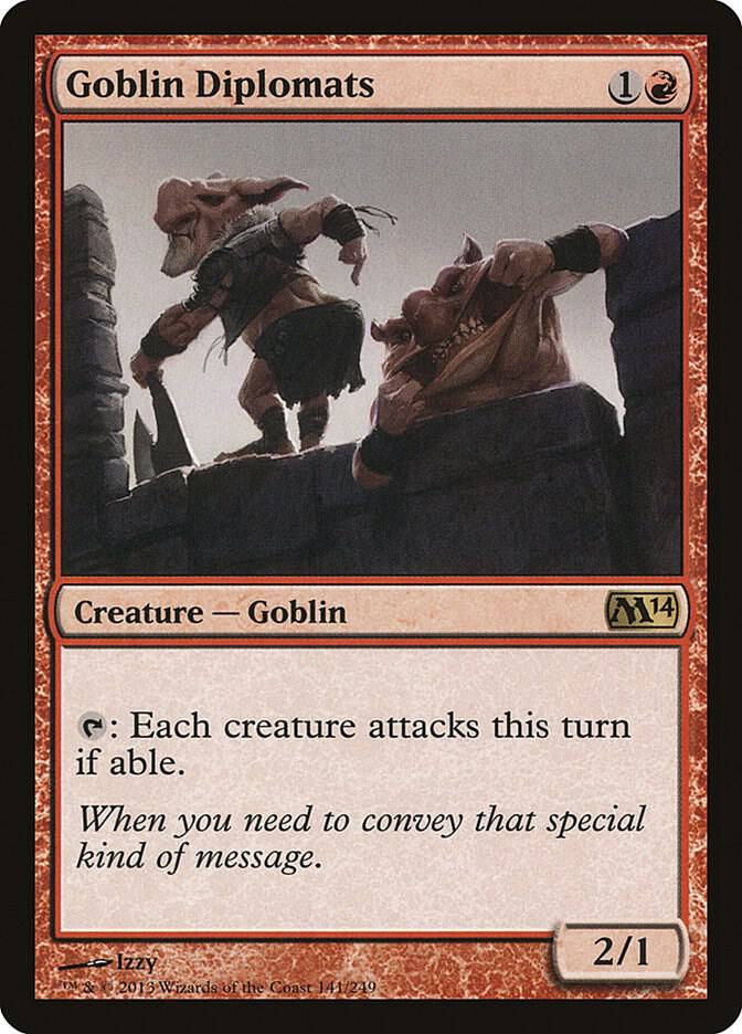 Goblin Diplomats - Magic 2014 (M14) - Magic: The Gathering