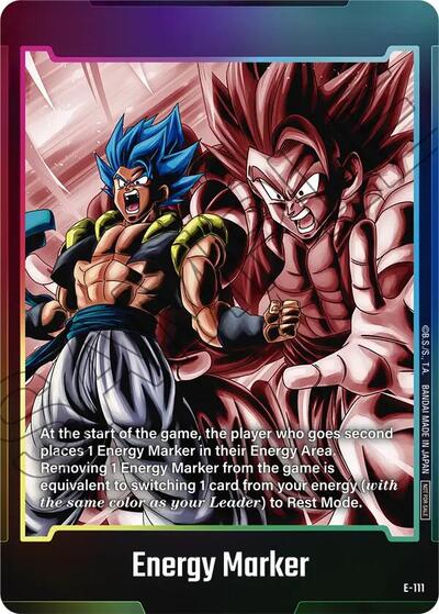Energy Marker (E-111) card