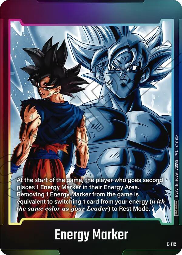 Energy Marker (E-112) - Fusion World Energy Markers - Dragon Ball