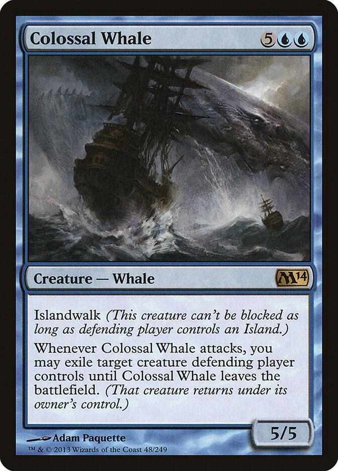 Colossal Whale - Magic 2014 (M14) - Magic: The Gathering