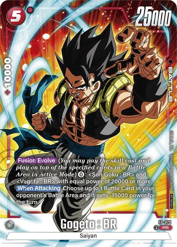 Gogeta : BR (Tournament Pack 10) - Tournament and Championship