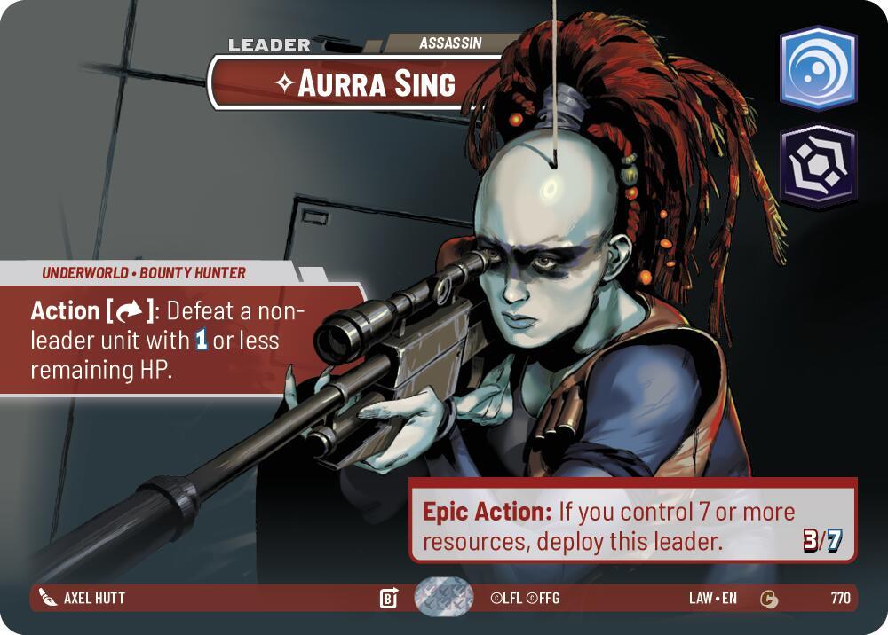Aurra Sing - Assassin (Showcase) - A Lawless Time - Star Wars