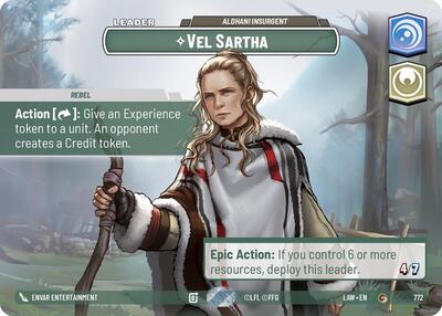 Vel Sartha - Aldhani Insurgent (Showcase) card