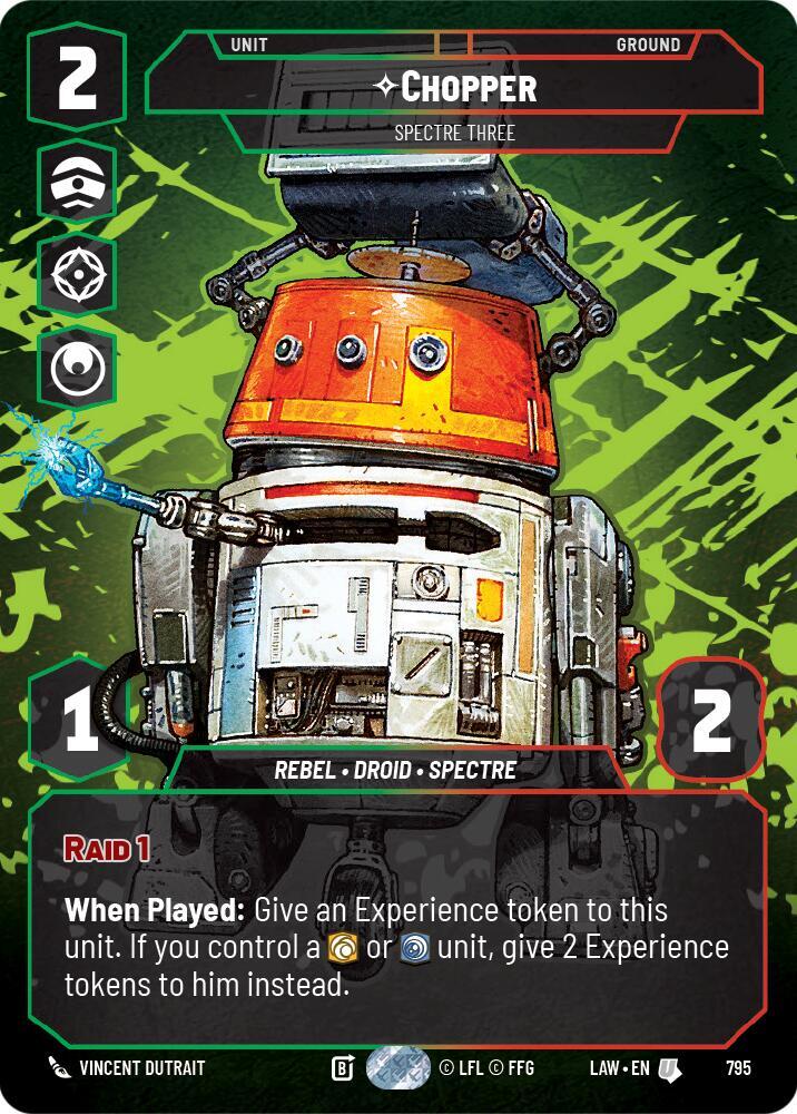 ルースレス　ruthless chopper Chopper - Spectre Three (Prestige) - A Lawless Time - Star Wars