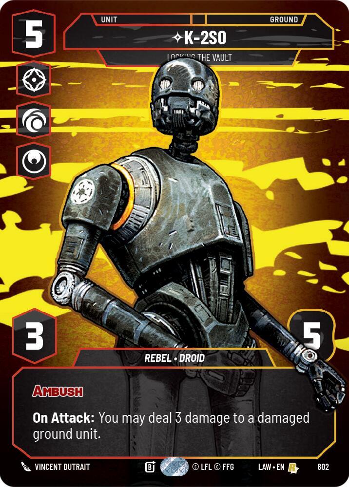 K-2S0 - Locking the Vault (Prestige) - A Lawless Time - Star Wars