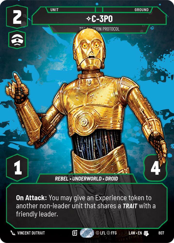 C-3PO - Translation Protocol (Prestige) - A Lawless Time - Star