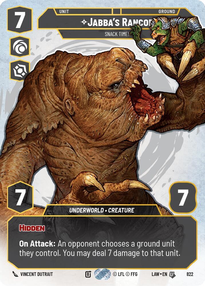 Jabba's Rancor - Snack Time! (Prestige) - A Lawless Time - Star