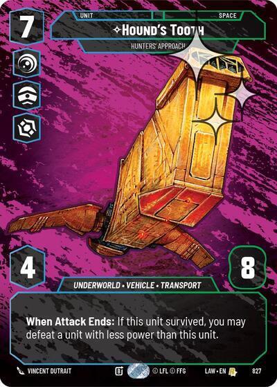 Hound's Tooth - Hunters' Approach (Prestige Foil) card