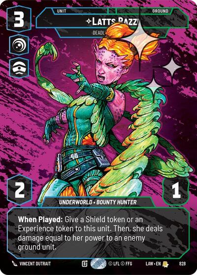 Latts Razzi - Deadly Whipmaster (Prestige Foil) card