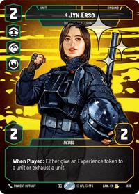 Jyn Erso - Take the Next Chance (Prestige Foil) - A Lawless Time