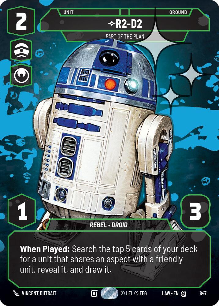 R2-D2 - Part of the Plan (Prestige Foil) - A Lawless Time - Star
